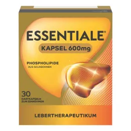 Essentiale kapsle 600 mg, 30 ks