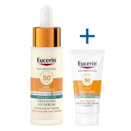 Eucerin Kontrolní olej na opalování UV-Sérum LSF 50 + , 30 ml