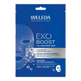 Weleda Exo Boost Collagen listová maska modrý hořec, 20 ml