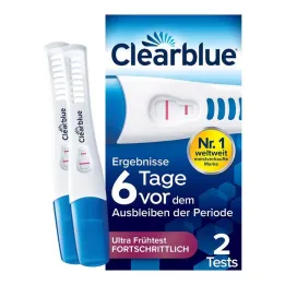 Clearblue těhotenský test.před 6 dny 2 hormony, 2 ks