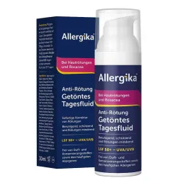 Alergický denní tónovaný fluid proti zarudnutí LSF 50+, 30 ml