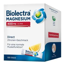 Biolectra Magnesium 400 mg ultra Direct Lemon, 100 ks