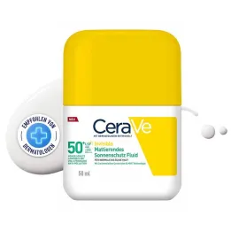 Cerave Sun Protection Fluid Invisi.mattier.SPF 50 + , 50 ml