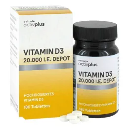 Activplus Vitamin D3 20 000 IU depotní tablety (180 kusů)