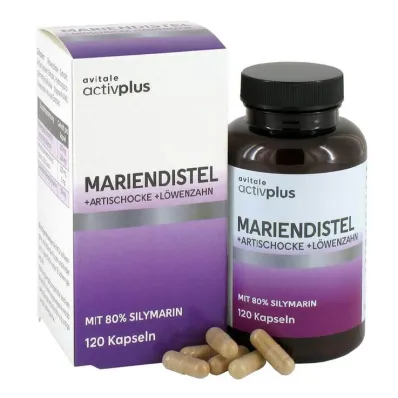 Activplus ostropestřec + artyčok + pampeliška kapsle, 120 kusů