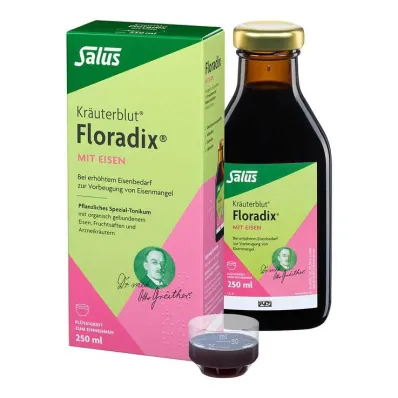 Floradix s perorálním roztokem železa, 250 ml