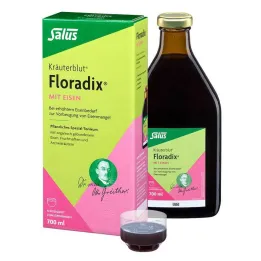 Floradix s perorálním roztokem železa, 700 ml