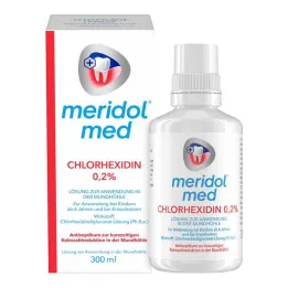 Meridol med chlorhexidin 0,2% roztok pro dutinu ústní, 300 ml
