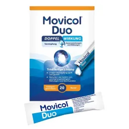 Movicol Duo roztok připravený k pití v sáčcích, 20 ks