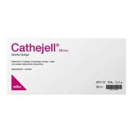 Cathejell Mono sterilní lubrikant Zhs 12,5 g, 25 ks