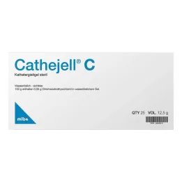 Cathejell C sterilní lubrikant Zhs 12,5 g, 25 ks