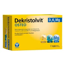 Dekristolvit Osteo D3K2 Mg kapsle, 120 ks