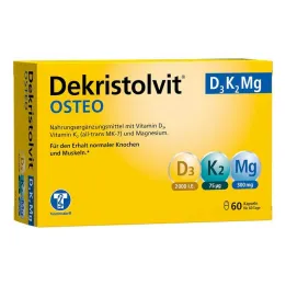 Dekristolvit Osteo D3K2 Mg kapsle, 60 ks