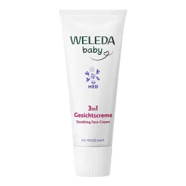 Weleda baby 3v1 krém na obličej bílý sléz, 50 ml