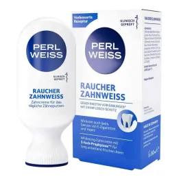 Pearl white smoker zubní bělící zubní pasta, 50 ml
